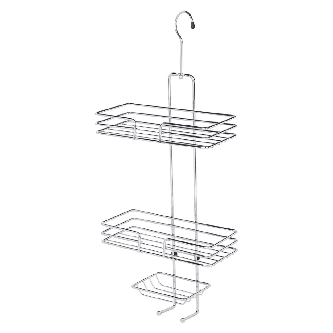 LIVARNO HOME STAINLESS STEEL SHOWER RACK