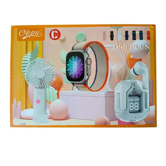 Smart Watch Set WATCH-HEADSET-MINI FAN