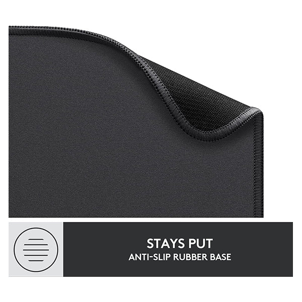 Logitech, Mouse Pad, Studio Series, Computer Mouse Mat with Anti-Slip Rubber Base, Easy Gliding, Spill-Resistant Surface, Durable Materials, Portable, in a Fresh Modern Design - 956-000049