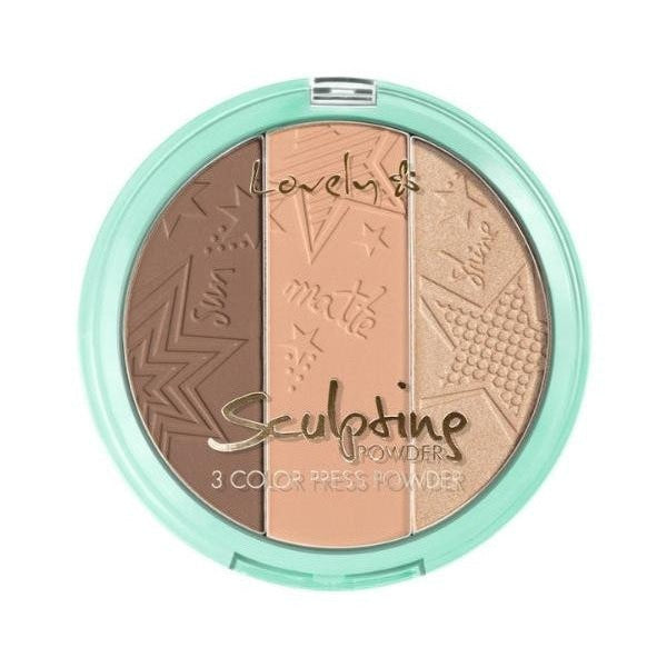 Wibo lovely sculpting 3 color press powder - Medaid International
