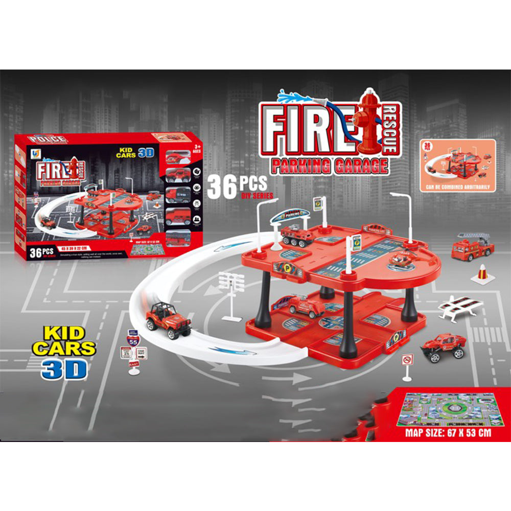 Fire Parking Garage Lebanon