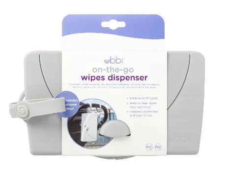 Ubbi - On The Go Wipes - Dispenser Grey