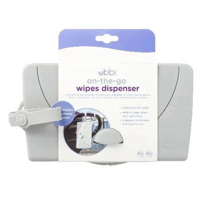 Ubbi - On The Go Wipes - Dispenser Grey
