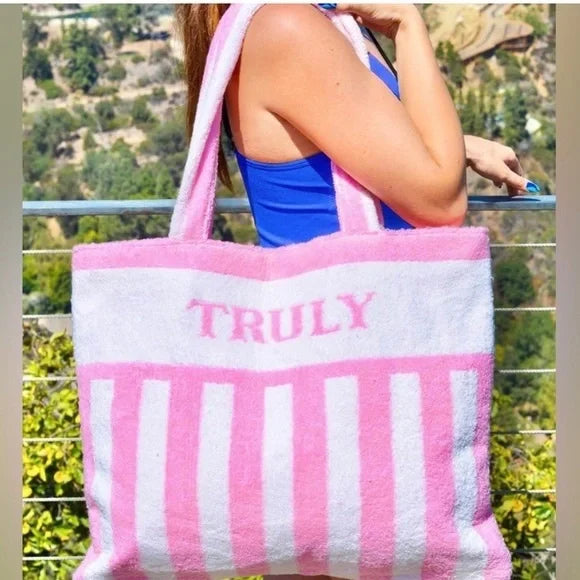 Truly - Tote Pink Beach Bag - Medaid International