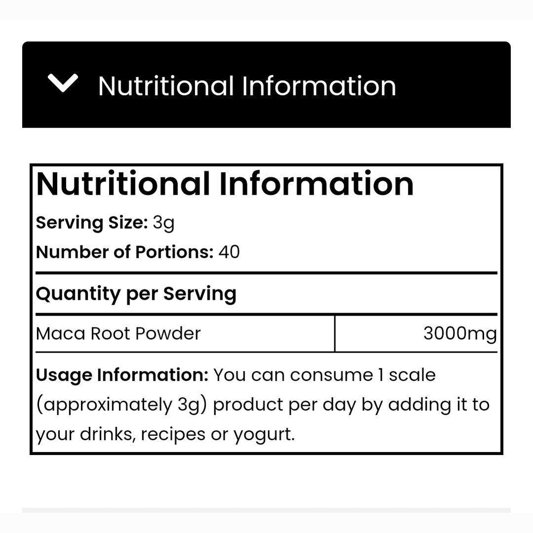 Maca Root