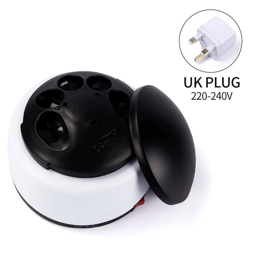 Upgraded Steam Polish Nail Gel Remover Machine with Cuticle Pusher Spoon