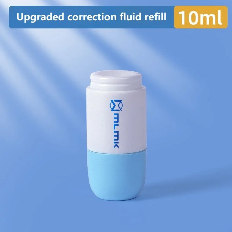 Thermal Paper Correction Fluid with Unboxing Knife,Portable Information Anti-Leakage Protection Correction Fluid,2 in 1 Anti Information Leakage Erase Device for Package Labels,Bills