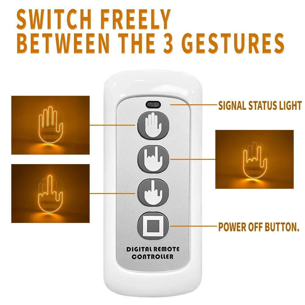 Original Led Hand Car Sign