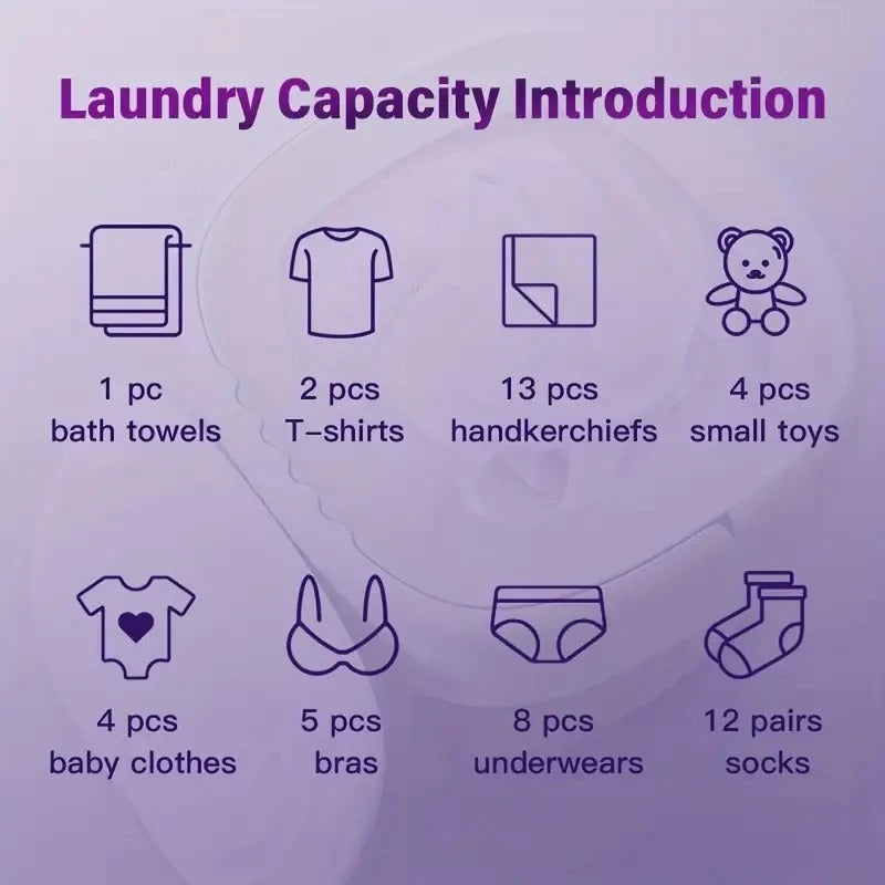 10 L Portable Washing Machine 60 Watt