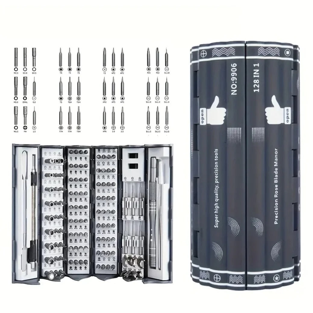128 in 1 Precision Screwdriver Set Magnetic Phillips Torx