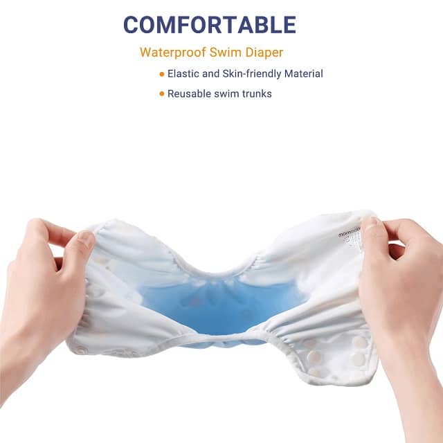 Mambobaby - Toddler Swim Diaper - Ocean Blue