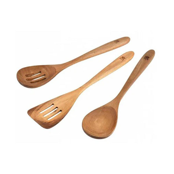 MasterPro, Set 3Pcs Kitchen Tools Acacia Smart - BGMP-4670