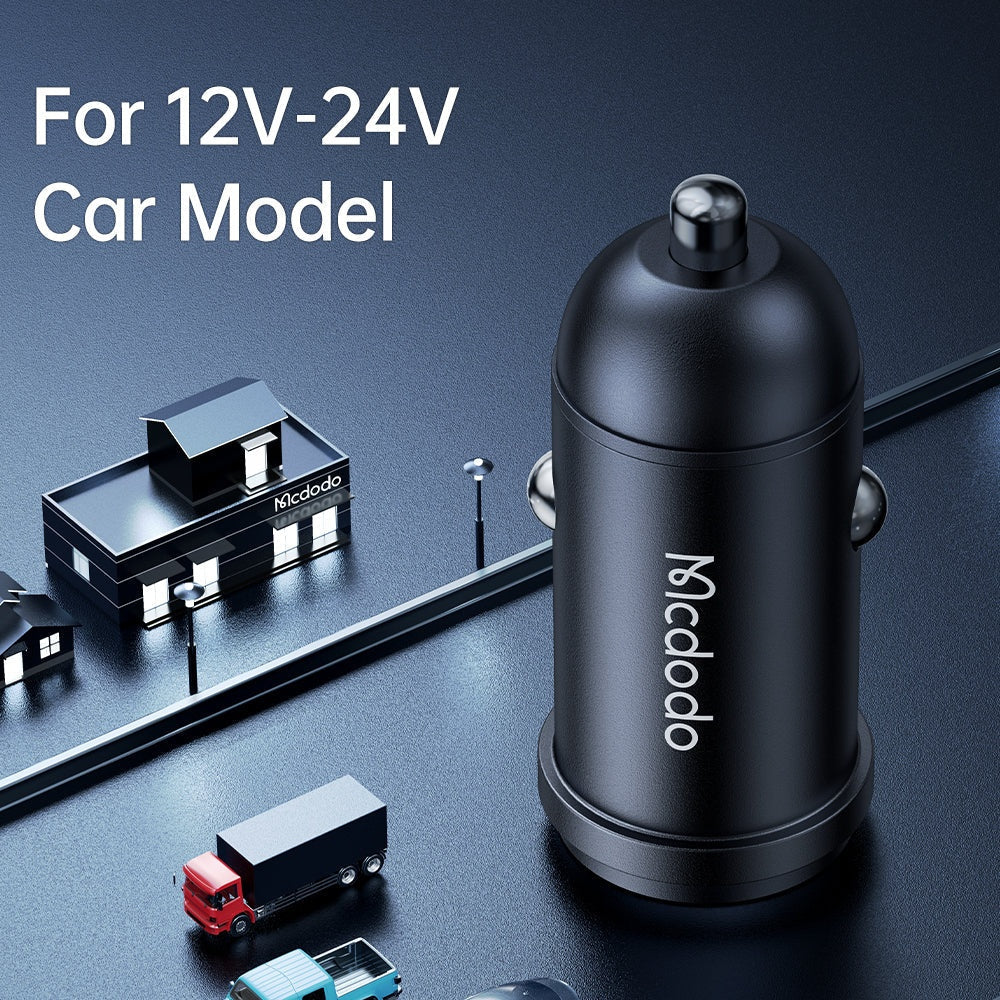 Mcdodo PD30W Fast Car Charger Kit (USB-C to Lightning)