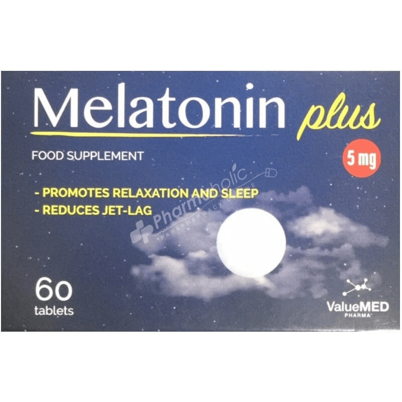MELATONIN PLUS 5MG