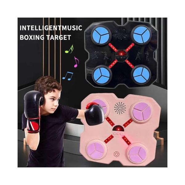 Intelligent Boxing Machine 4 Punch, Dynamic Music, Boxing Mode, Colorful Lighting