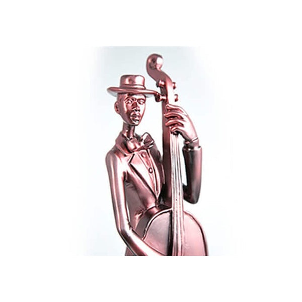 Bronze Musical Band Statues Set of 3, Home Accessories, Craftsman, Resin Material, Musical Band - 10885