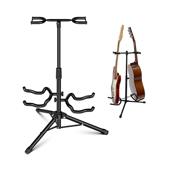 Guitar Stand with Multiple Neck Holders - 2 Necks