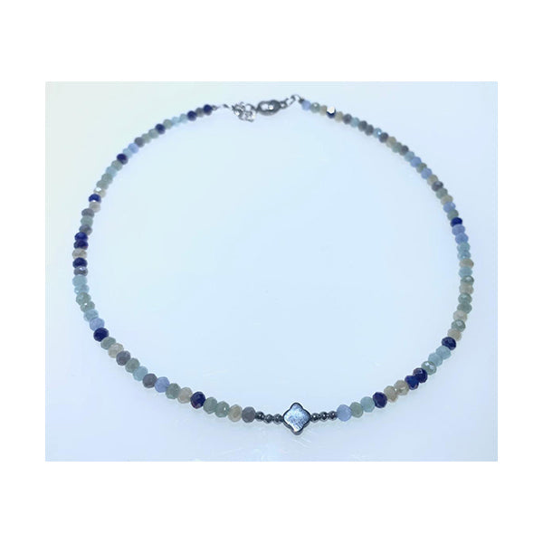 Crystal Beaded Choker Necklace for Her - Cryr9h5cz