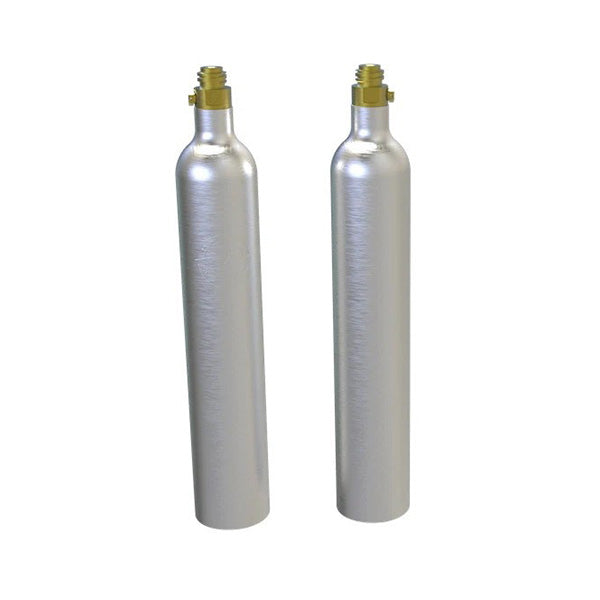 Refill for Aluminum CO2 Cylinder Gas Bottle for Sparkling Water Machine, 450G, 1Pcs