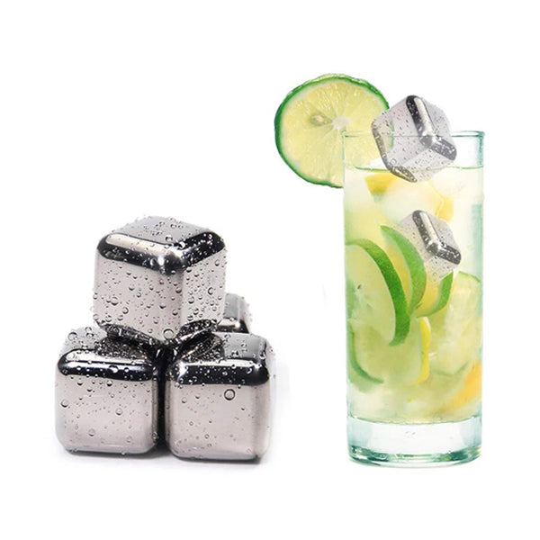 Steel Ice Cubes - 8 Cubes - 16126