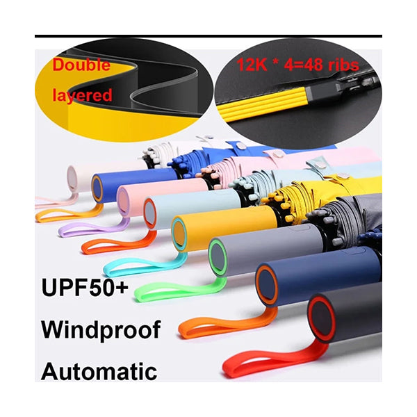 72 Bones High-quality Super Strong Double Umbrella Windproof Stormproof