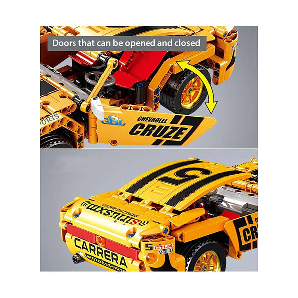KAZI, GBL, BOZHI KY1022 Mechanical Engineer: Bumblebee Return Vehicle – Racing Cars Block - 15855