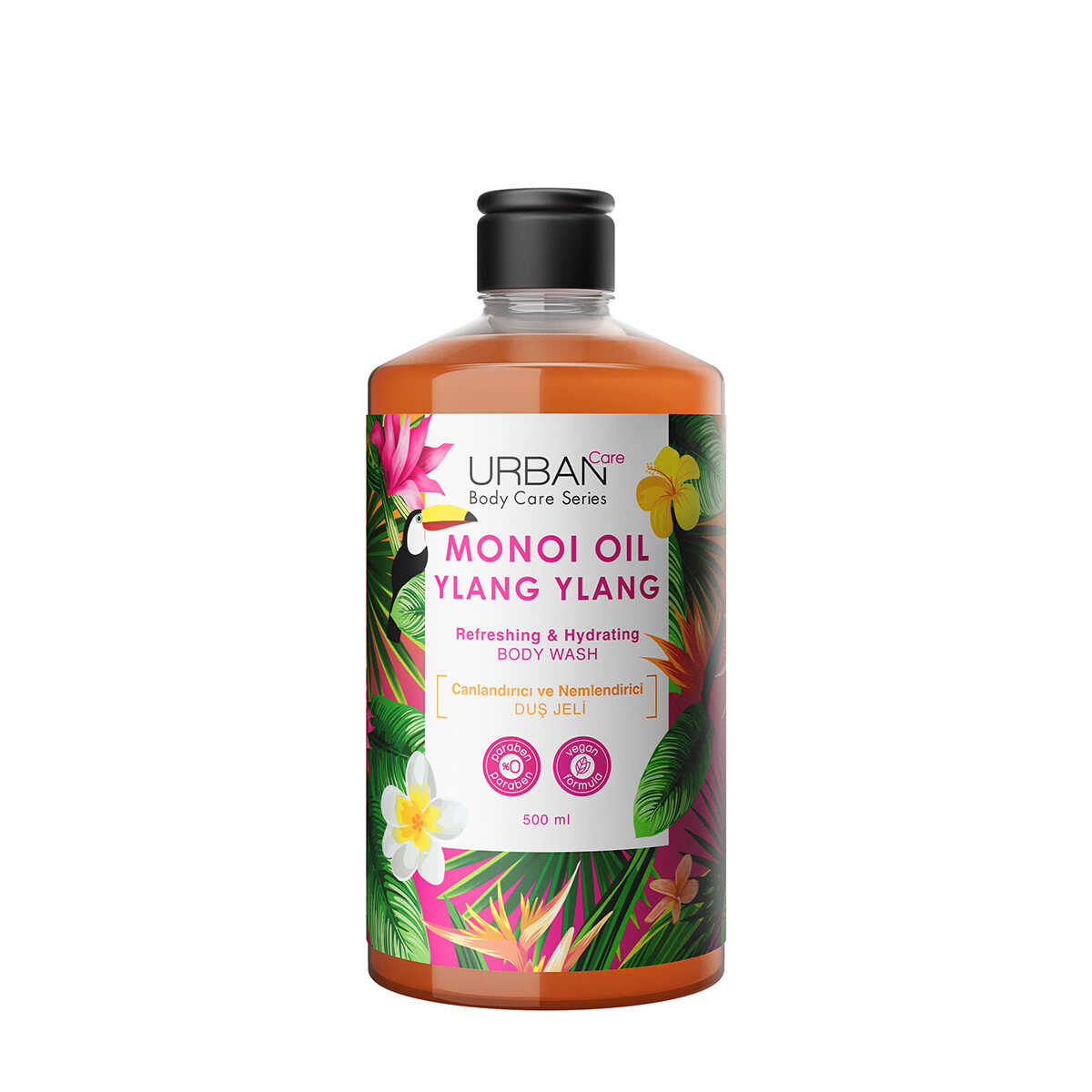 Urban Care Monoi Oil & Ylang Ylang Body Wash 500ML - Medaid International
