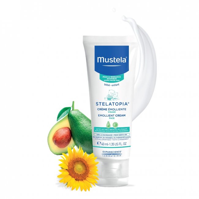 Mustela Atopic Prone Skin Stelatopia Emollient Face Cream