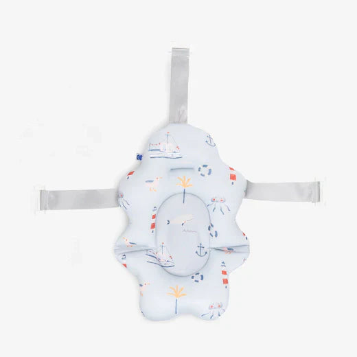 Kikkaboo - Soft Bath Support - Nubo Blue Shore - Bath Time