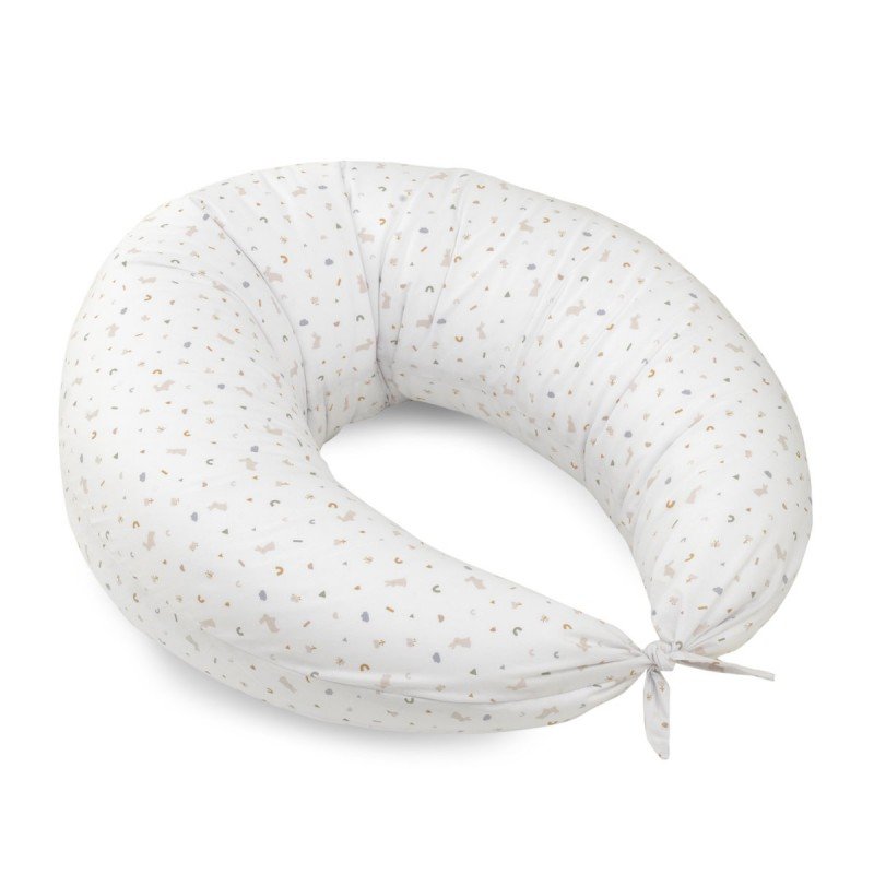 Cambrass Rabbit Nursing Pillow Beige Ergonomic Support