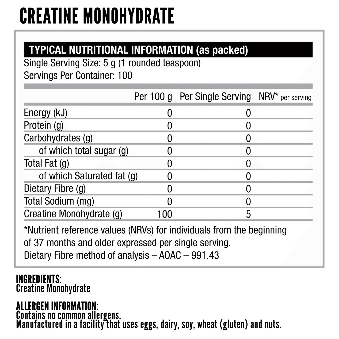 Nutritech Creatine