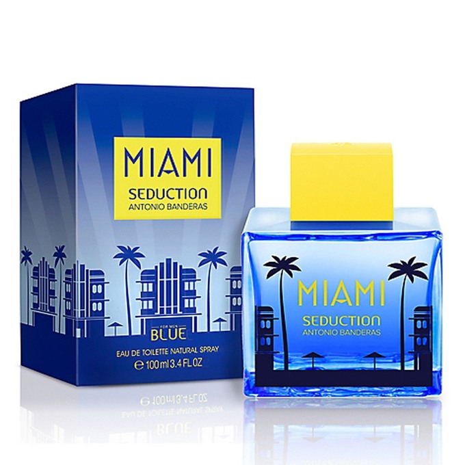 Miami Seduction Blue Men Eau De Toilette - Medaid