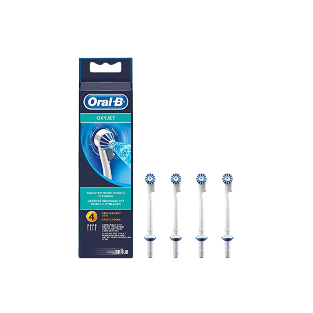 Oral B Nozzle Set Oxyjet Spare Parts 1X4 pcs - Medaid International