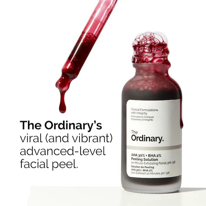 The Ordinary AHA 30% + BHA 2% Exfoliating Peeling Solution 30ml