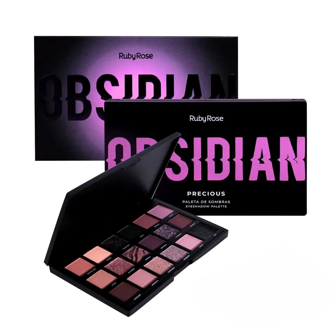 Ruby Rose Precious Obsidian Eyeshadow Palette HB-2601