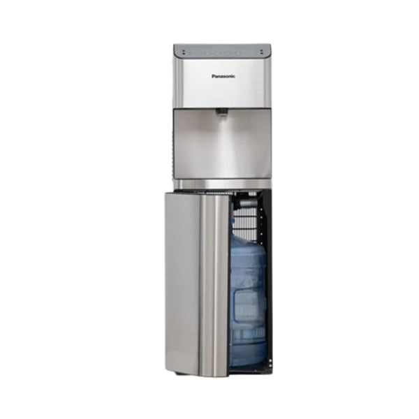 Panasonic Bottom Loading Water Dispenser, Sdm-Wd3531Bg, Touchless, Digital Touch Control Panel, Uv Sterilization, Info Display, Black & Stainless Steel Finish, Night Light