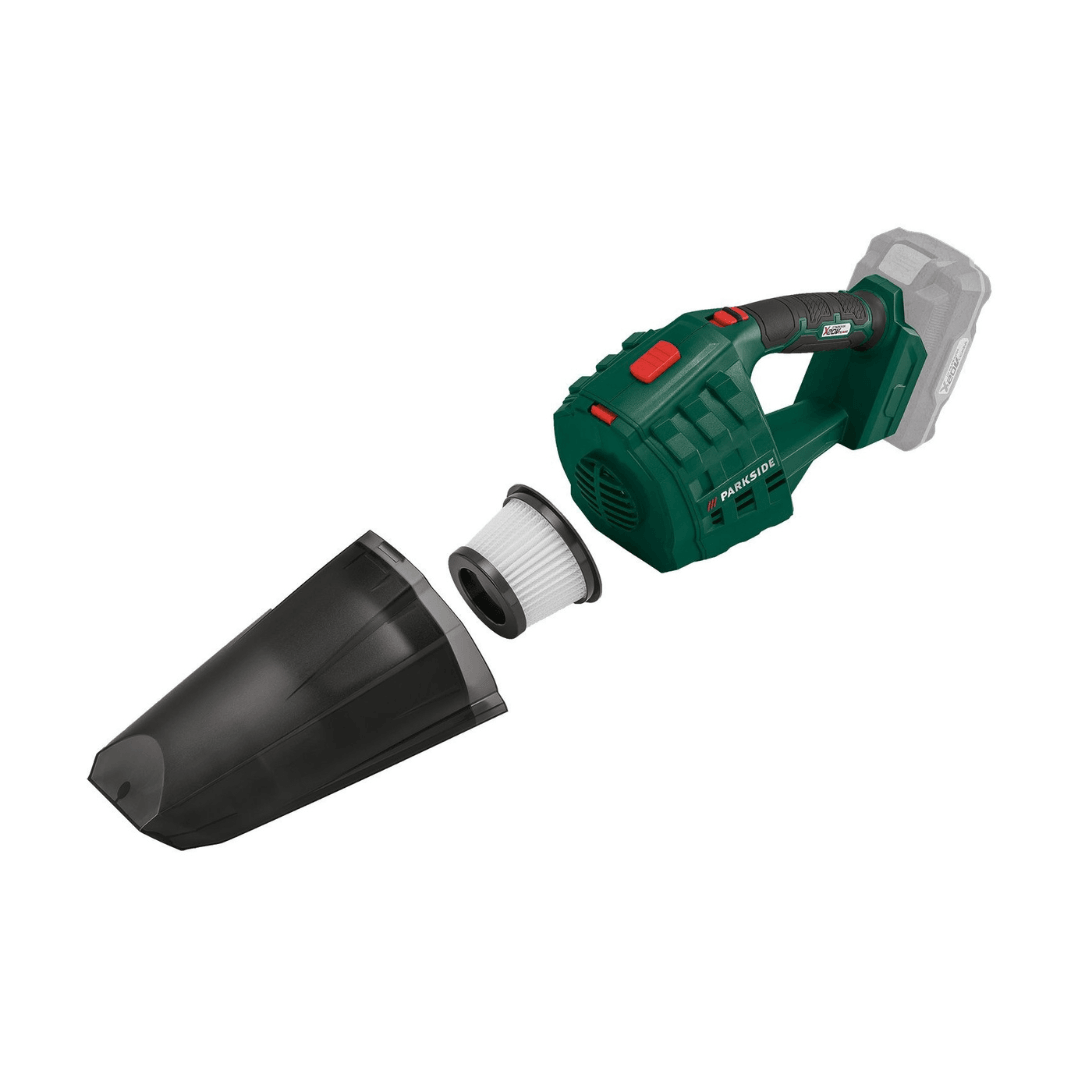 Parkside Cordless Handheld Vacuum Cleaner »PHSSA 20-Li A1 with Battery and Charger