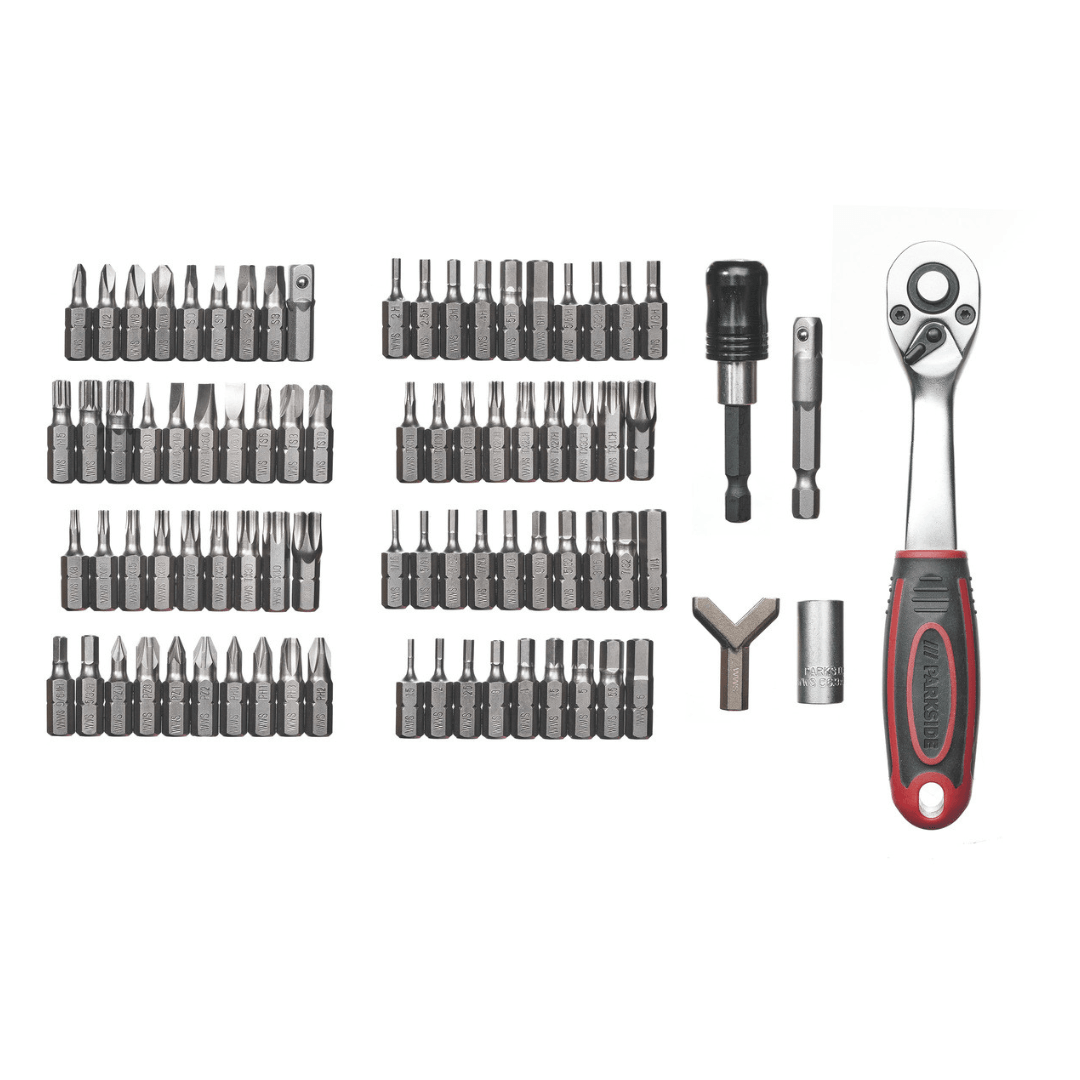 PARKSIDE Ratchet And Bit Set 81 PCS