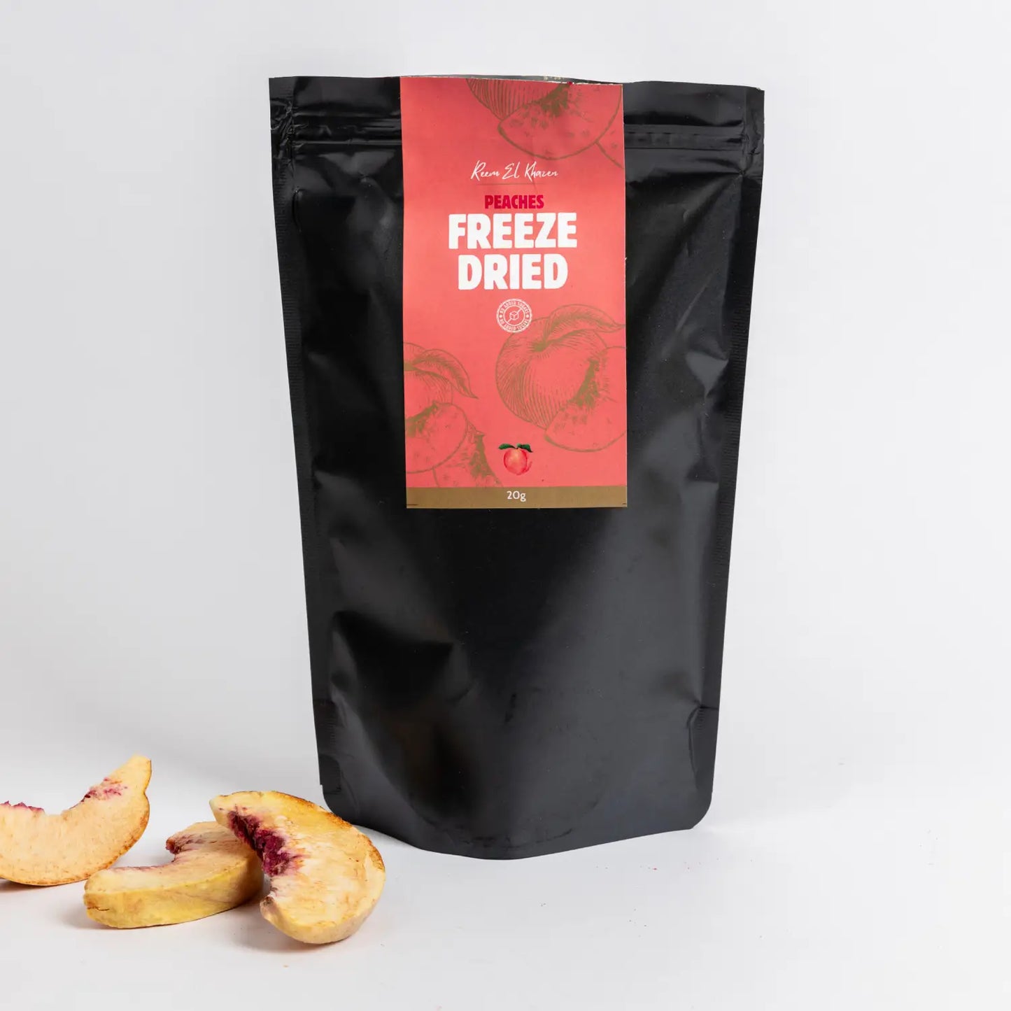 Reem El Khazen Freeze Dried Peaches