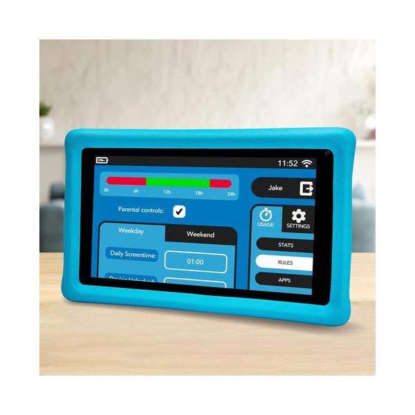 Pebble Gear Mickey & Friends Kids Tablet 7" 500+ Games, 12 months FREE Access to Gamestore Junior - Our specially-curated App Store of Over 500 Games and More, Toy Story Protective Bumper Case Included, Parental Controls, youTube Kids