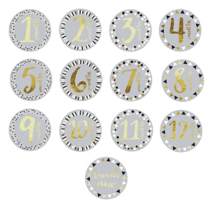 Pearhead - First Year - Foil Belly Stickers