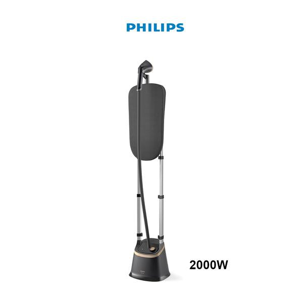 Philips Stand Steamer with XL StyleBoard 3000 Series - 2000W, MyEssence Fragrance Infuser, 40g/min Continuous Steam, 2L Water Tank, Pointed Steam Plate Tip, 5 Steam Settings, Purple - STE3180/30