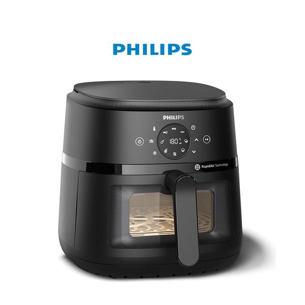Philips Airfryer 2000 Series - 6.2L, 1700W, Rapid Air Technology, Digital Touch Screen, See-through Cooking Window, Preset Cooking Functions, NA230/00