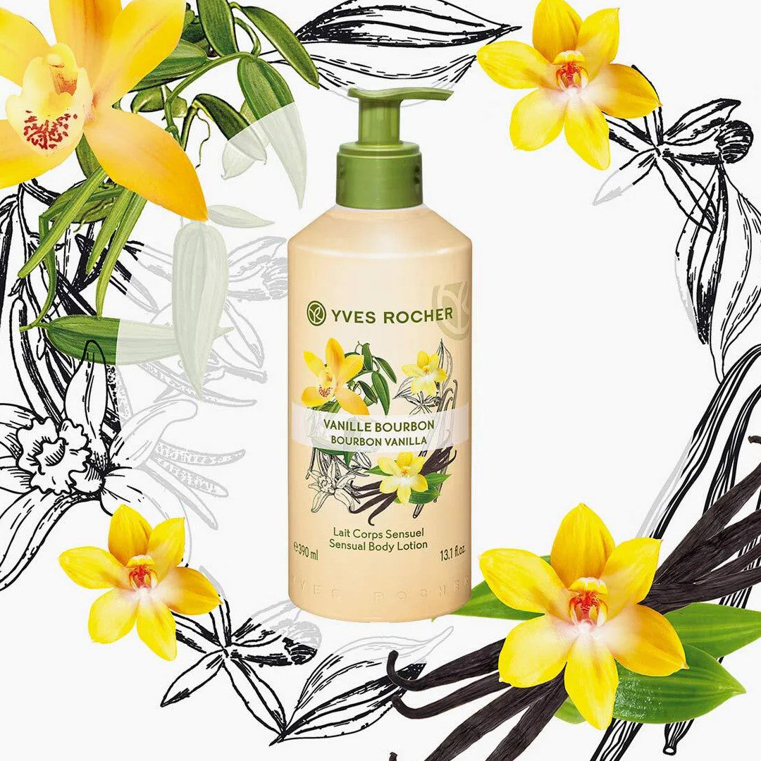 Yves Rocher Sensual Body Lotion - Bourbon Vanilla - Medaid International