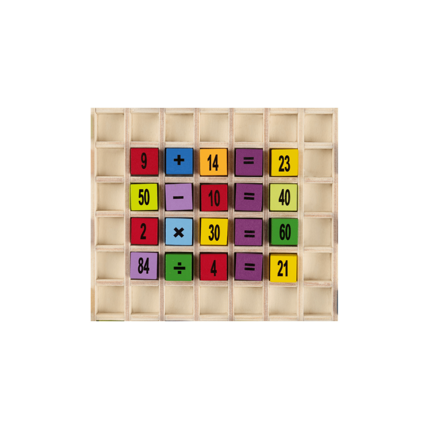 PLAYTIVE MATH EDUCATIONAL GAME 101 PIECES
