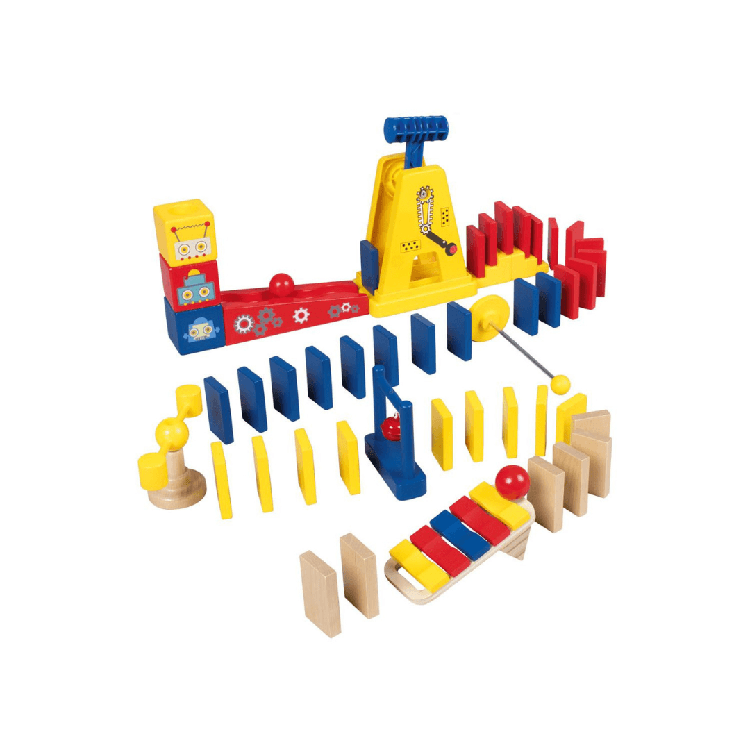 Playtive Robot Domino Run 54 Pieces
