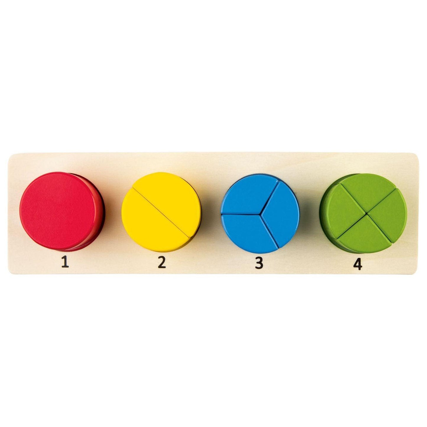 Playtive Wooden Circle Geometric Puzzle 11 Pieces Set