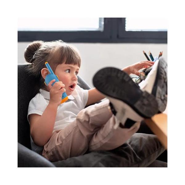 Porodo Kids Dual LCD Walkie Talkies with Flashlight & Keypad Child Lock