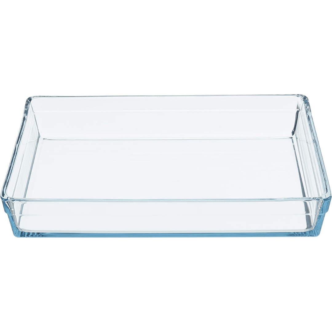 Premium Pyrex Rectangular Glass Casserole 36.7 × 25.7 × 6 CM