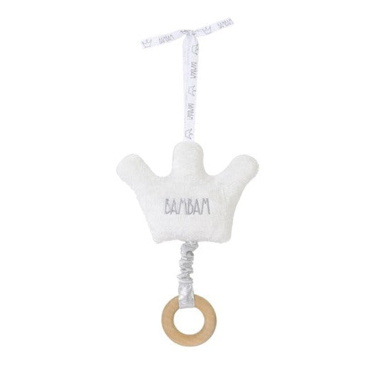 Bambam Musical Crown Soft Plush Toy For Crib Or Stroller